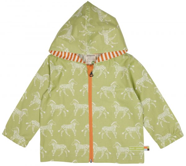 loud + proud Outdoorjacke Zebra Gr. 122/128