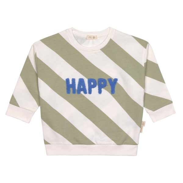 Lässig Pullover Happy