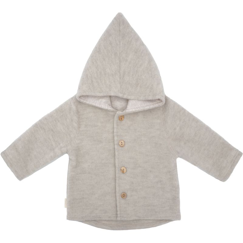 Maximo Jacke Wollfleece mit Kapuze