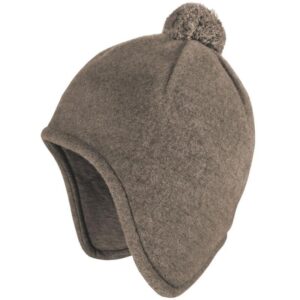 Maximo Mütze Wollfleece Bommel