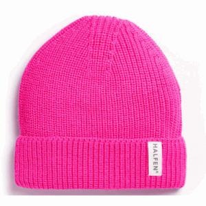 Halfen Beanie Strick Merinowolle