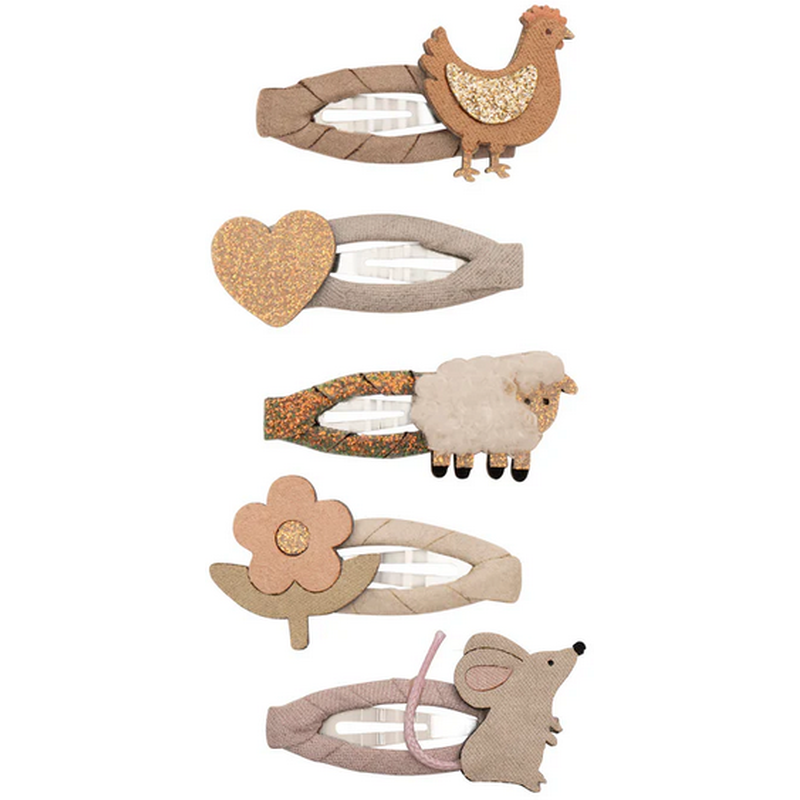 Mimi & Lula Haarspangen Bauernhof