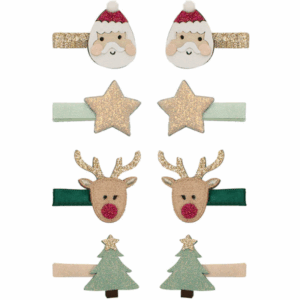 Mimi & Lula Haarspangen Weihnachtsmann