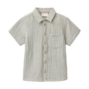 People Wear Organic Hemd kurzarm Musselin neu