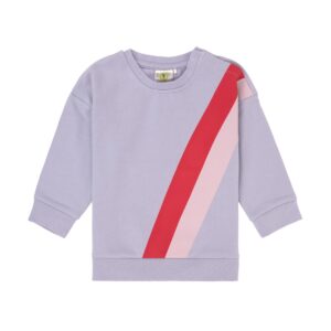 Lässig Sweatshirt Streifen