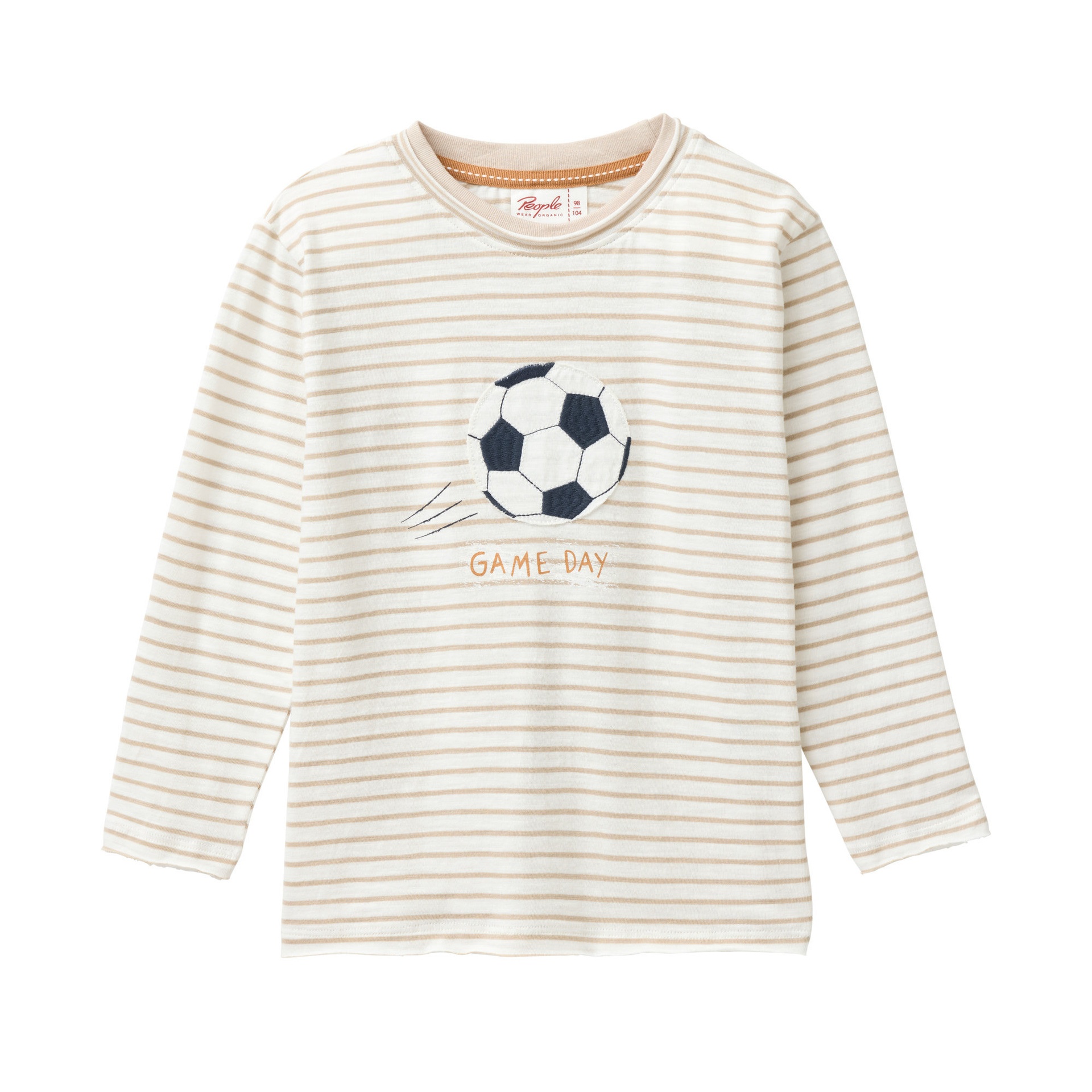 People Wear Organic Langarmshirt Fußball
